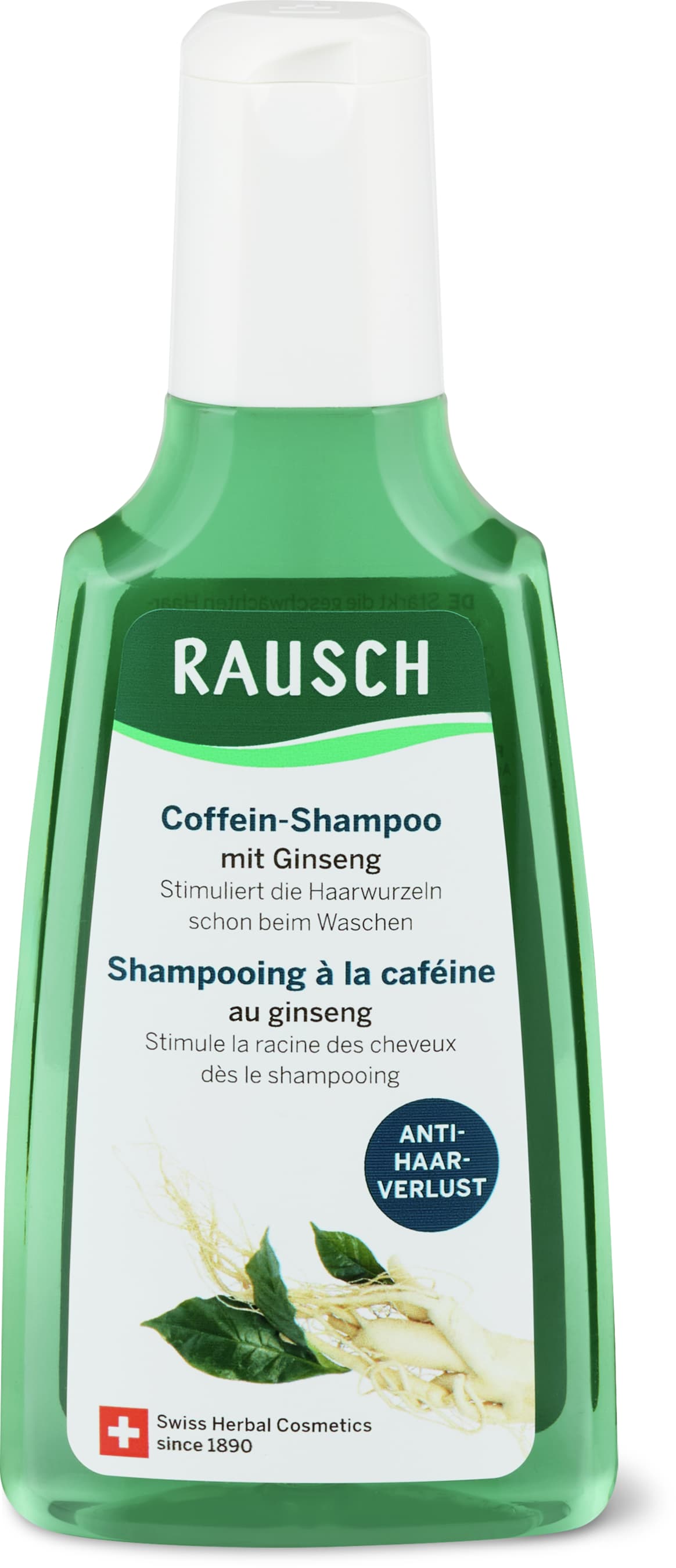 Coffein Shampoo mit Ginseng gegen Haarausfall